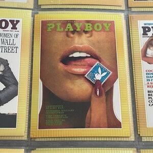 90s Vintage Playboy Chromium Cover Card Collectors 1995 #14